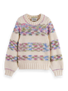 Scotch&Soda 180813 pullover eggnog multi stripe