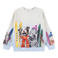 2W25J211 Maxi sweater