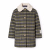 5W25M319 Hope 9440 Evergreen Check coat