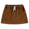 Beagle woven skirt faux daim caramel