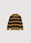 The New Society AW25AW25KPO1C18 Jorge knit eternal ochre