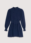 The New Society AW25TDR2C29 Nora teen short dress navy